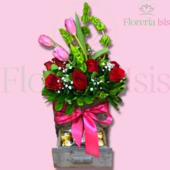 Ramo de 150 rosas Combinado – Florería CDMX