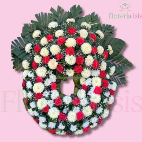 CORONA DE FLORES