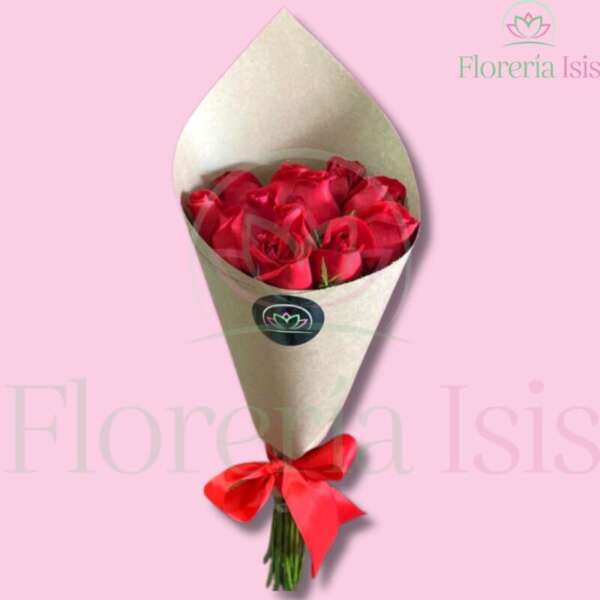 12 rosas rojas