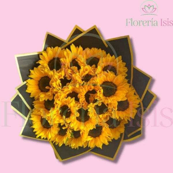 Ramo de 20 girasoles