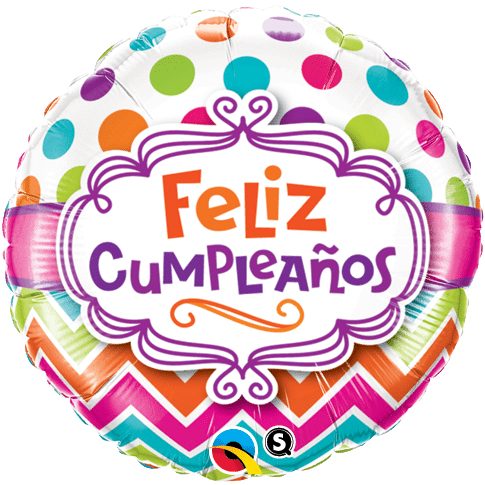 Globo «Feliz cumpleaños»